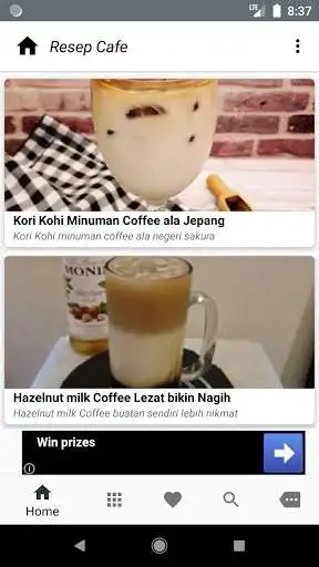 Play Resep Minuman Cafe Sederhana  and enjoy Resep Minuman Cafe Sederhana with UptoPlay