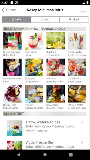 Play Resep Minuman Infus as an online game Resep Minuman Infus with UptoPlay