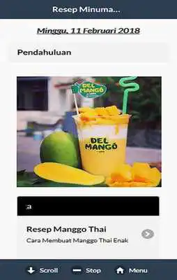 Play Resep Minuman Mangga