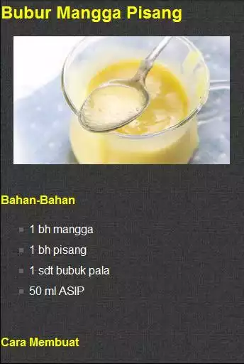 Play Resep MPASI Bayi 6-12 Bulan as an online game Resep MPASI Bayi 6-12 Bulan with UptoPlay