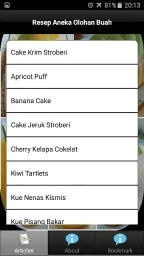 Play Resep Olahan Buah as an online game Resep Olahan Buah with UptoPlay