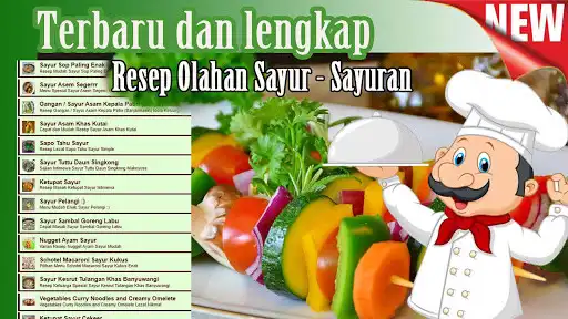Play Resep Olahan Sayuran  and enjoy Resep Olahan Sayuran with UptoPlay