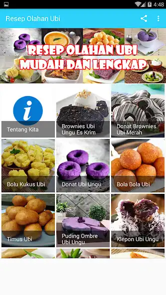 Play Resep Olahan Ubi as an online game Resep Olahan Ubi with UptoPlay