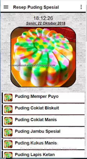 Play Resep Puding Spesial as an online game Resep Puding Spesial with UptoPlay