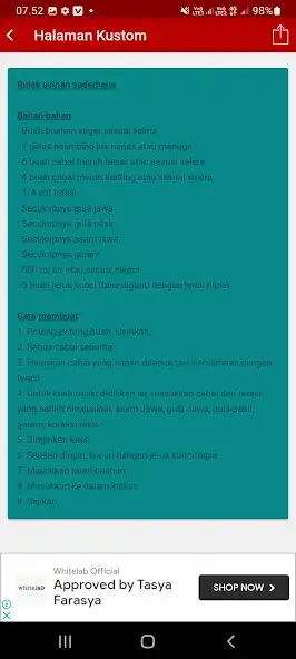 Play RESEP RUJAK BUAH viral!!! as an online game online RESEP RUJAK BUAH viral!!! with UptoPlay Play RESEP RUJAK BUAH viral!!! as an online game RESEP RUJAK BUAH viral!!! with UptoPlay