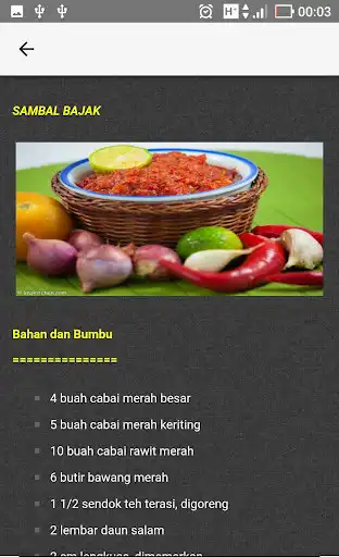 Play Resep Sambal Nusantara as an online game Resep Sambal Nusantara with UptoPlay