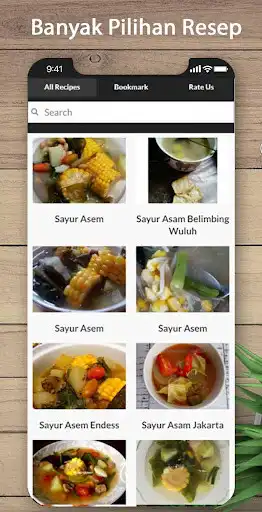 Play Resep Sayur Asem Mudah & Enak as an online game Resep Sayur Asem Mudah & Enak with UptoPlay