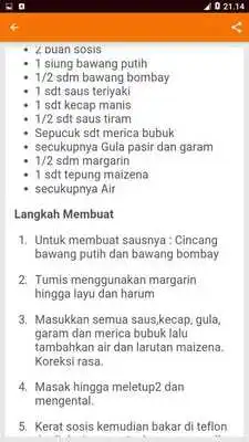 Play Resep Sosis Bakar Spesial