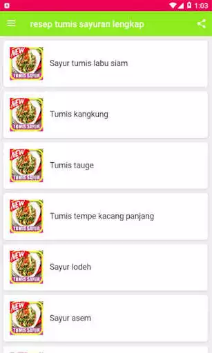 Play Resep Tumis  Sayuran Lengkap  and enjoy Resep Tumis  Sayuran Lengkap with UptoPlay