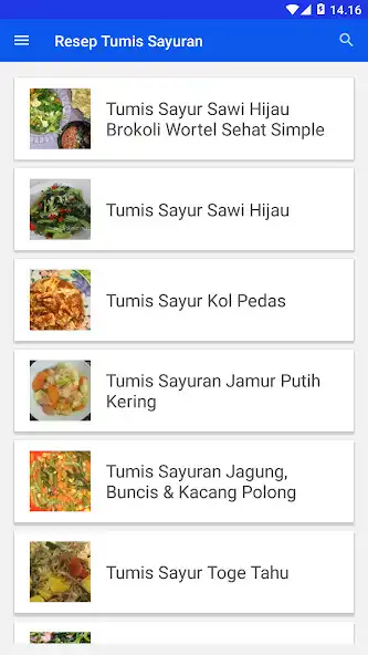 Play Resep Tumis Sayuran as an online game Resep Tumis Sayuran with UptoPlay
