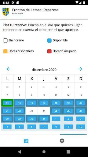 Play Reserva instalaciones as an online game Reserva instalaciones with UptoPlay