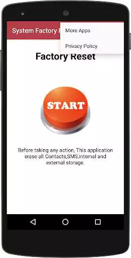 Play Reset Phone Mobile Full Factory Reset