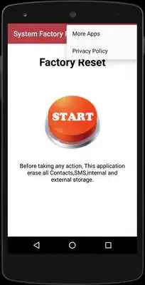 Play Reset Phone Mobile Full Factory Reset