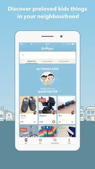 Play Reshopper - Buy and sell second-hand for kids  and enjoy Reshopper - Buy and sell second-hand for kids with UptoPlay