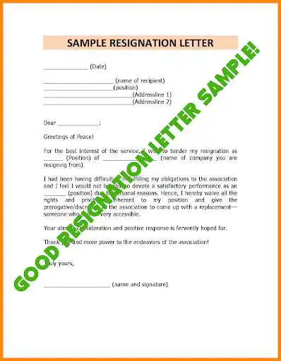 Play Resignation Letter Formats as an online game Resignation Letter Formats with UptoPlay