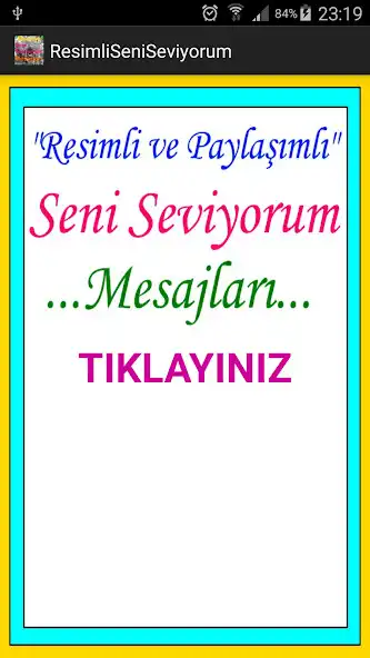 Play Resimli Seni Seviyorum Mesajla  and enjoy Resimli Seni Seviyorum Mesajla with UptoPlay