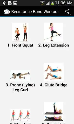 Play Resistance Band Workout  and enjoy Resistance Band Workout with UptoPlay