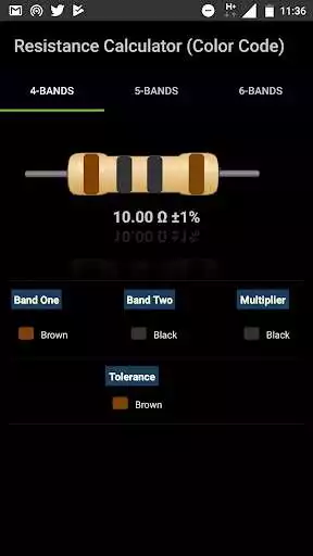 Play Resistance Calculator (Color Code)