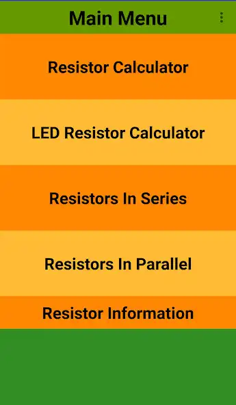 Play Resistor Calculators  and enjoy Resistor Calculators with UptoPlay