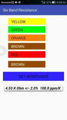 Play Resistor Color Code Calculator