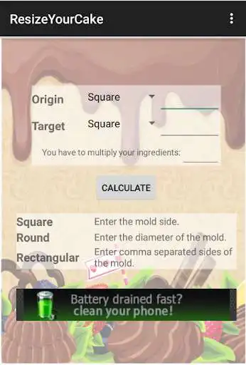 Play ResizeYourCake as an online game ResizeYourCake with UptoPlay