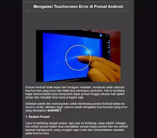 Play resolve the touchscreen error  and enjoy resolve the touchscreen error with UptoPlay