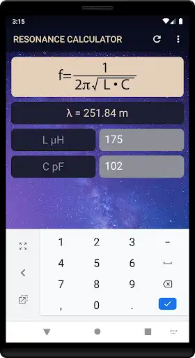Play Resonance Calculator (Real Time) as an online game Resonance Calculator (Real Time) with UptoPlay