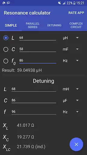 Play Resonance Calculator  and enjoy Resonance Calculator with UptoPlay