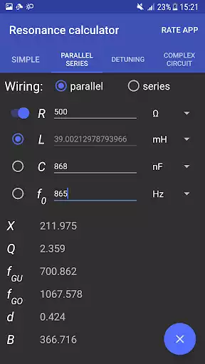 Play Resonance Calculator as an online game Resonance Calculator with UptoPlay