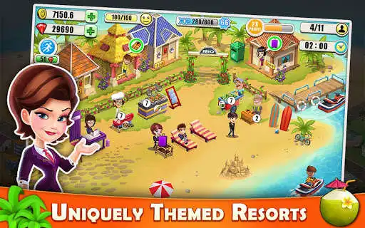 Play Resort Tycoon - Hotel Simulation  and enjoy Resort Tycoon - Hotel Simulation with UptoPlay