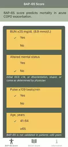 Play Respiratory COPD Exacerbation: BAP65 & DECAF Score  and enjoy Respiratory COPD Exacerbation: BAP65 & DECAF Score with UptoPlay