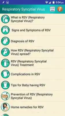 Play Respiratory Syncytial Virus infection RSV in Kids