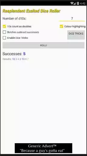 Play Resplendent Exalted DiceRoller