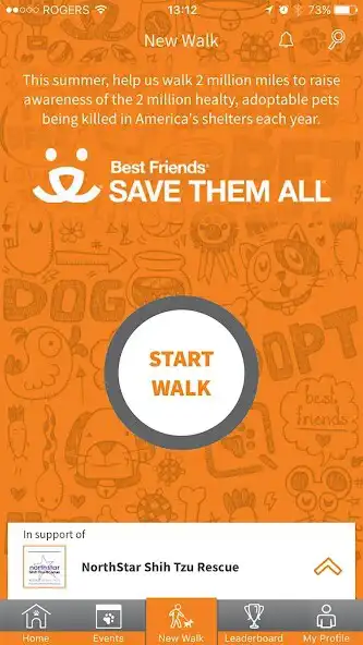 Play ResQwalk by Best Friends Animal Society as an online game ResQwalk by Best Friends Animal Society with UptoPlay