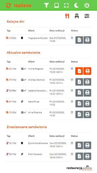 Play Restauracja.online aktiv panel  and enjoy Restauracja.online aktiv panel with UptoPlay