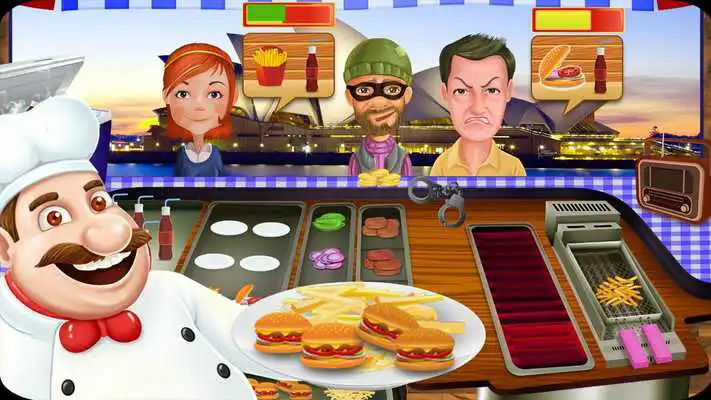 Play Restaurant Cooking Games - Fast Food Rush