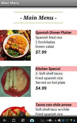 Play Restaurant Demo