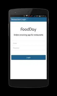 Play Restaurant Order Receiving App Play Restaurant Order Receiving App