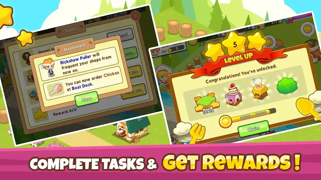 Play Restaurant Paradise: Sim Build as an online game Restaurant Paradise: Sim Build with UptoPlay
