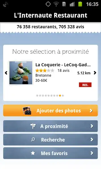 Play Restaurants par LInternaute  and enjoy Restaurants par LInternaute with UptoPlay