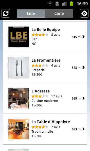 Play Restaurants par LInternaute as an online game Restaurants par LInternaute with UptoPlay