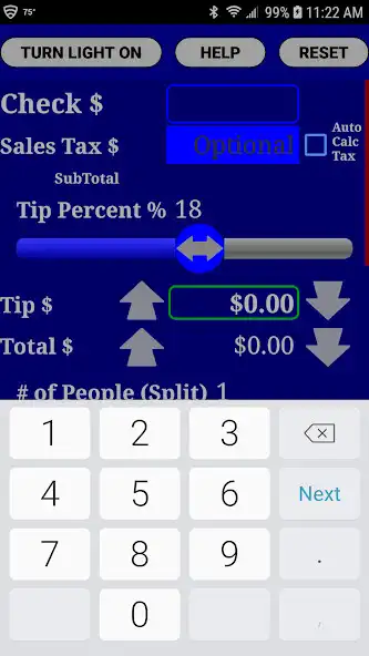 Play Restaurant Tip Split Calc Pro  and enjoy Restaurant Tip Split Calc Pro with UptoPlay