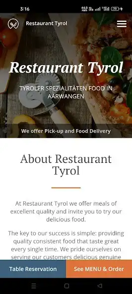 Play Restaurant Tyrol as an online game Restaurant Tyrol with UptoPlay
