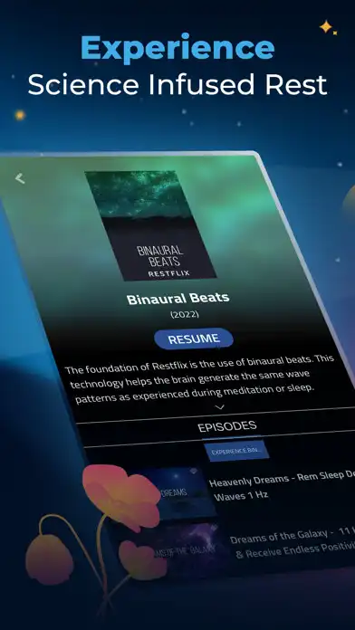 Play Restflix: Proven Sleep Aid App  and enjoy Restflix: Proven Sleep Aid App with UptoPlay