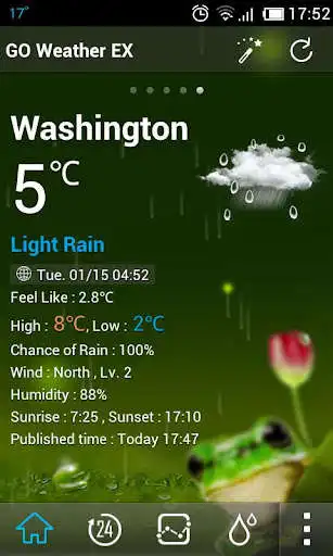 Play Restful Weather Widget Theme as an online game Restful Weather Widget Theme with UptoPlay