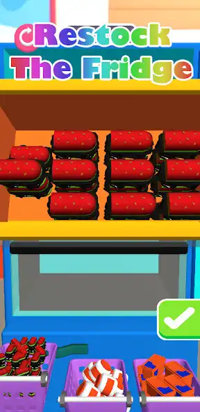 Play Restock The Fridge as an online game Restock The Fridge with UptoPlay