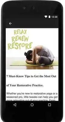 Play RESTORATIVE YOGA Play RESTORATIVE YOGA