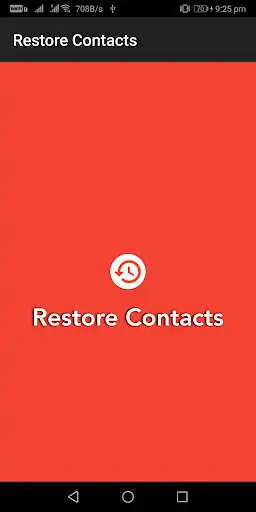 Play Restore Contacts
