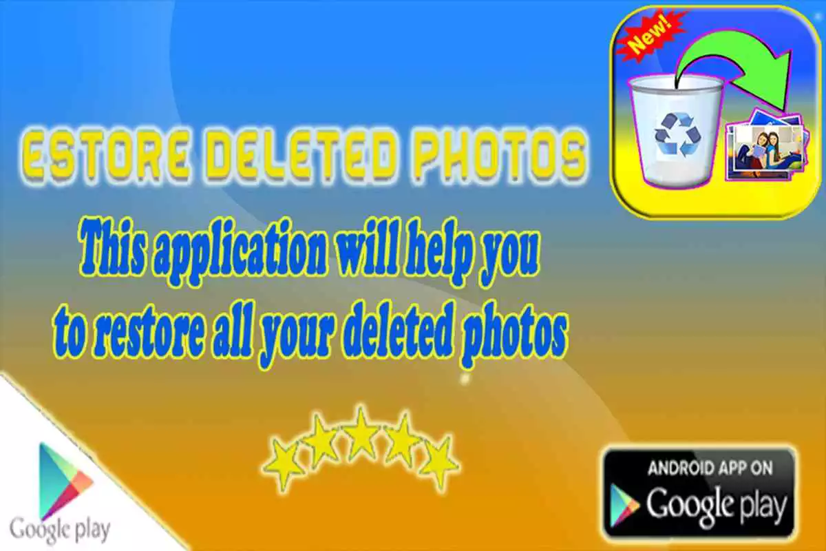 Play Restore my deleted photos app