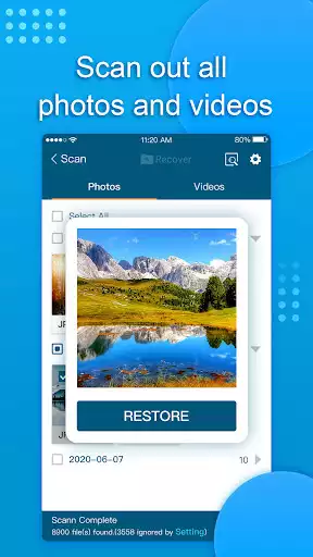 Play Restore - Photo Video Recovery as an online game Restore - Photo Video Recovery with UptoPlay